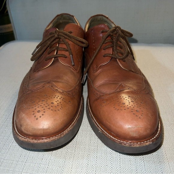 Samuel Hubbard Men’s Oxford Shoes Size 12M Brown Leather Wingtip Whiskey main image 8